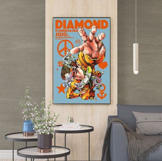 Jojo's Bizarre Adventure Part 4 Poster,Decor Poster
