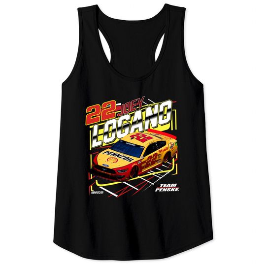 Joey Logano Shell-Pennzoil Competition #22 Tank Tops