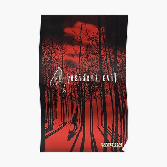Discover Resident evil 4 woods Premium Matte Vertical Poster