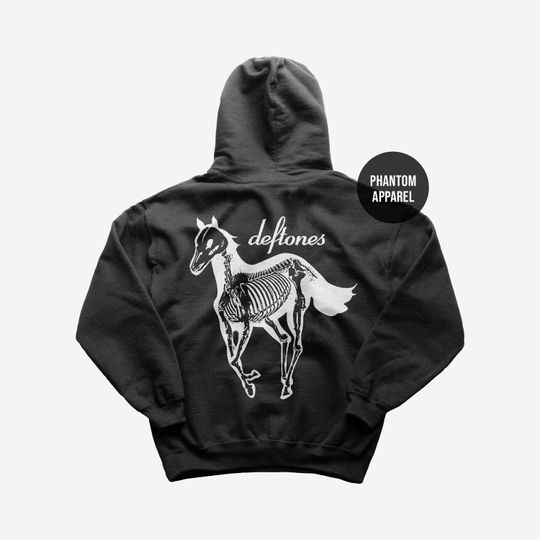 Deftone Hoodie - Metal Band Hoodie - White Pony Hoodie