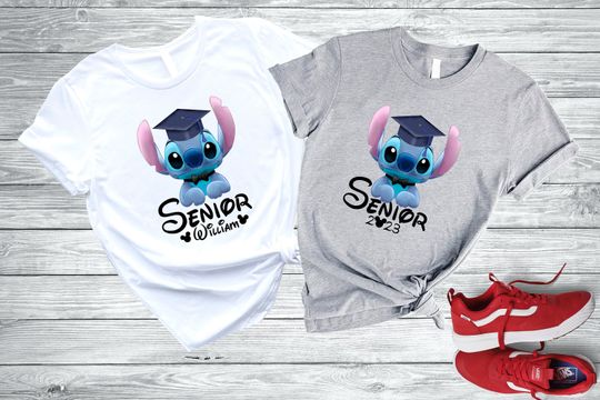 Disney Stitch Graduation Shirt,  Disney Graduation Shirt, Disney Graduate Shirt, Disney Graduation Trip Shirt