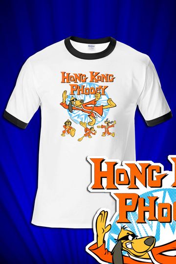 Hong Kong Phooey 1970s T-SHIRT