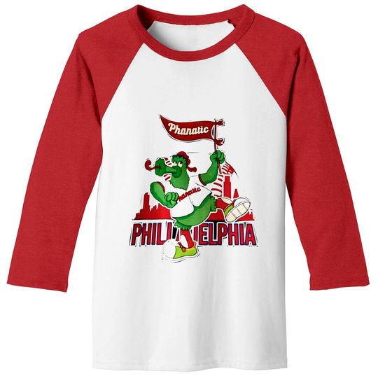 Phillie Phanatic Vintage Baseball Tees