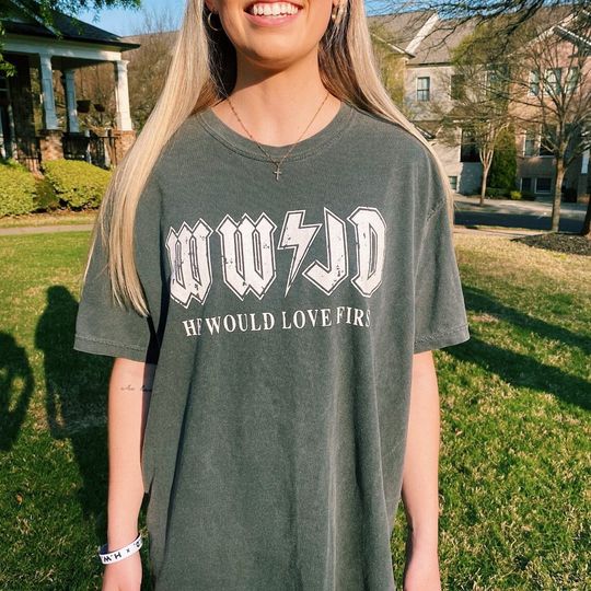 WWJD Vintage T-Shirt, WWJD Shirt, Retro Jesus Shirt, Vintage Christian Shirts