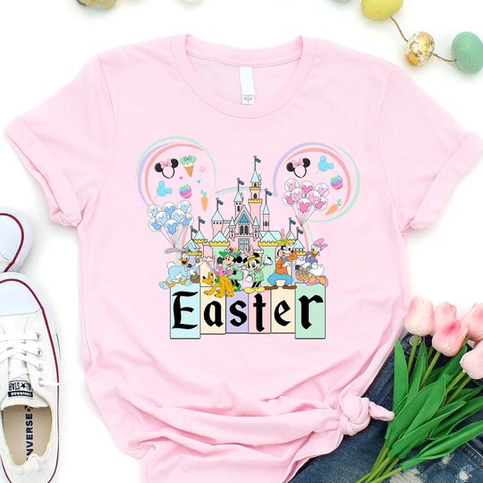 Disneyworld Easter Shirt, Funny Easter Mickey And Friends Shirt