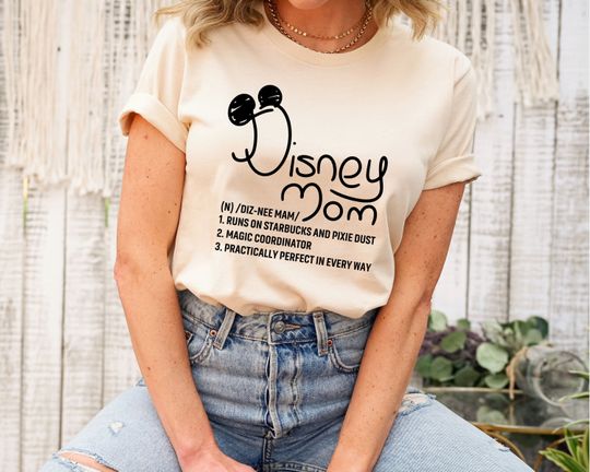 Disney Mom 1 Shirt, Mickey Friends, Mom Shirt, Disney Mom Shirt