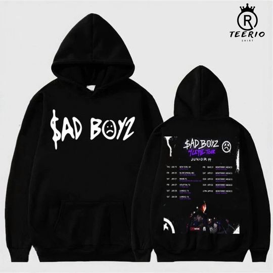 Junior H Sad Boyz Tour 2023 Dates Merch, Junior H Rapper Sad Boyz Tour 2023 T-Shirt, Junior H Hoodie