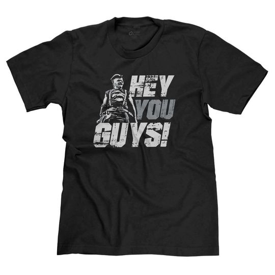 Hey You Guys! The Goonies Sloth Funny Truffle Shuffle One Eyed Willy Classic Movies Parody T-shirt