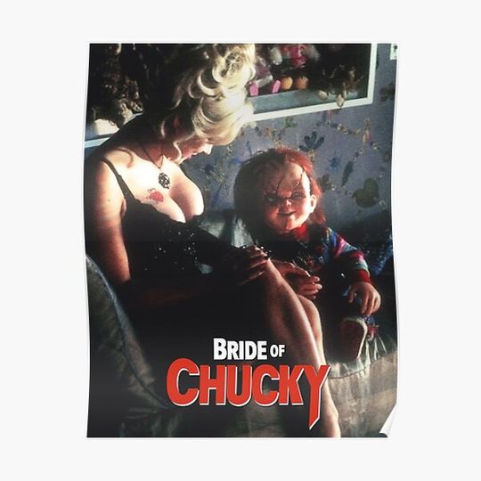 Bride Of Chucky Minimalist Premium Matte Vertical Poster