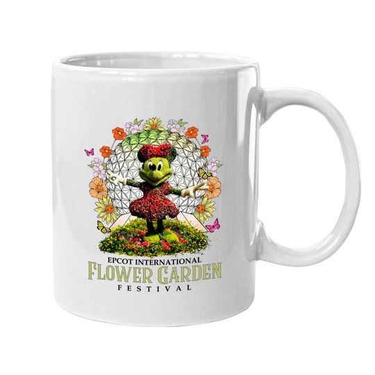 Disney Epcot International Flower and Garden Festival 2023 Mugs, Let The Magic Blossom Disney Mugs