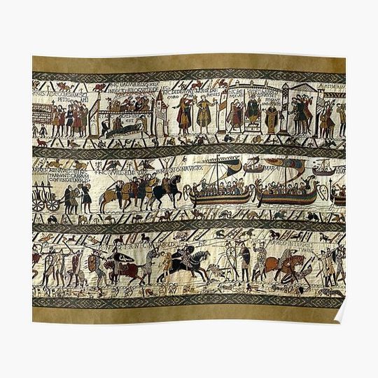 Discover Bayeux Tapestry Premium Matte Vertical Poster