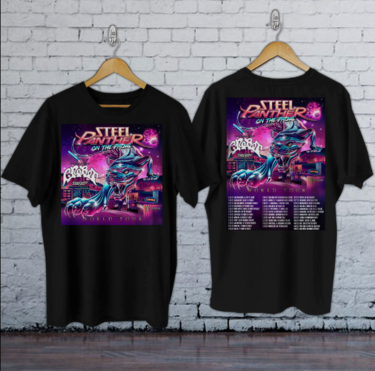Steel Panther On The Prowl N.American Tour 2023 T-Shirt