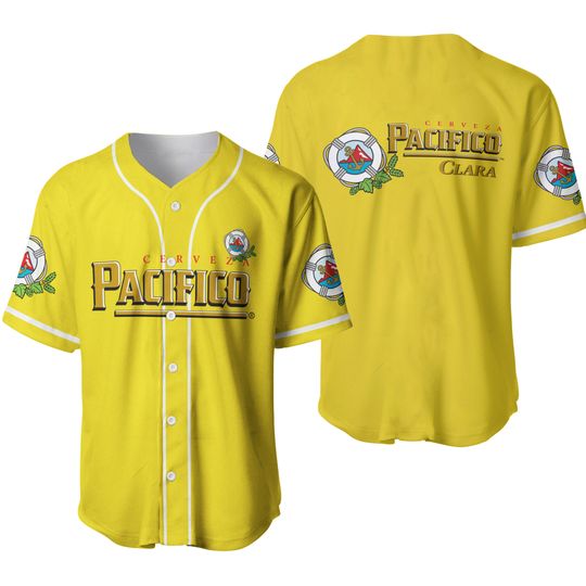 Pacifico Beer Baseball Jersey, Holiday Gift, Lover Beer jersey