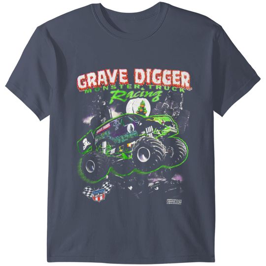 Vintage 1994 Grave Digger Monster Jam Trucks Shirt