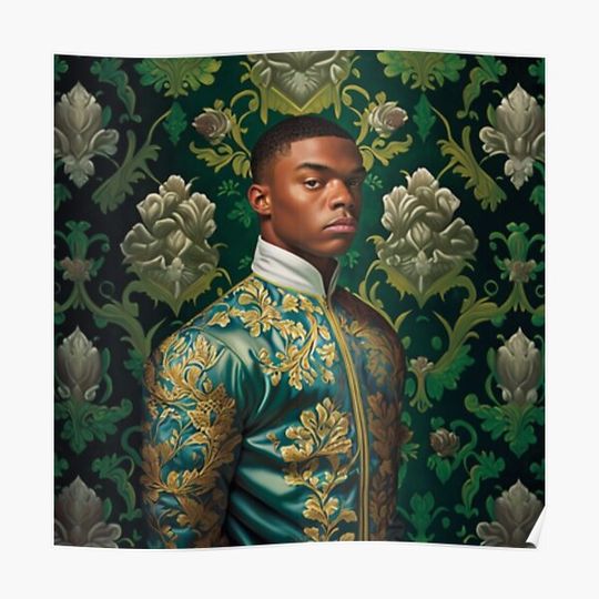 Discover Kehinde Wiley Art Premium Matte Vertical Poster