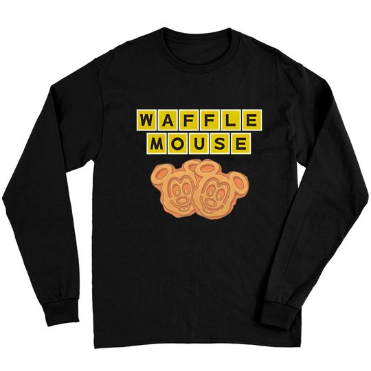 Mickey Waffle Long Sleeves, Funny Disney Long Sleeves, Mickey Waffles, Disney Long Sleeves