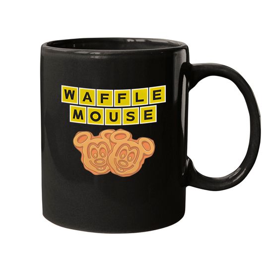 Mickey Waffle Mugs, Funny Disney Mugs, Mickey Waffles, Disney Mugs