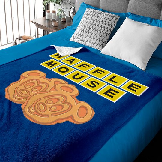 Mickey Waffle Baby Blankets, Funny Disney Baby Blankets, Mickey Waffles, Disney Baby Blankets
