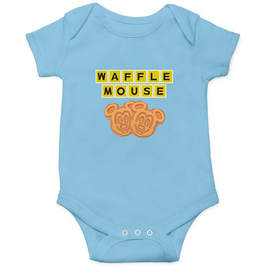 Mickey Waffle Onesies, Funny Disney Onesies, Mickey Waffles, Disney Onesies