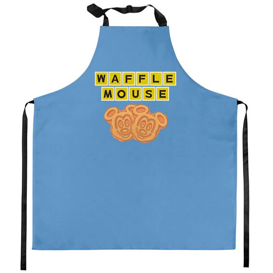Mickey Waffle Kitchen Aprons, Funny Disney Kitchen Aprons, Mickey Waffles, Disney Kitchen Aprons