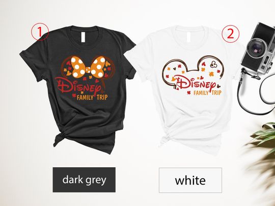 Disney Family Trip Shirt, disneyworld shirts, First Disney Trip matching Family shirts, Minnie Mouse Head,Family Trip Shirt