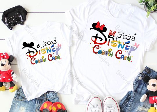 2023 Disney Cousin Crew Shirt, Disney Trip shirts, Cousin Crew Disney Vacation Shirts