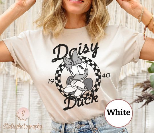 Retro Disney Classic Daisy Duck Shirt, Disney Mickey 1940 Shirt