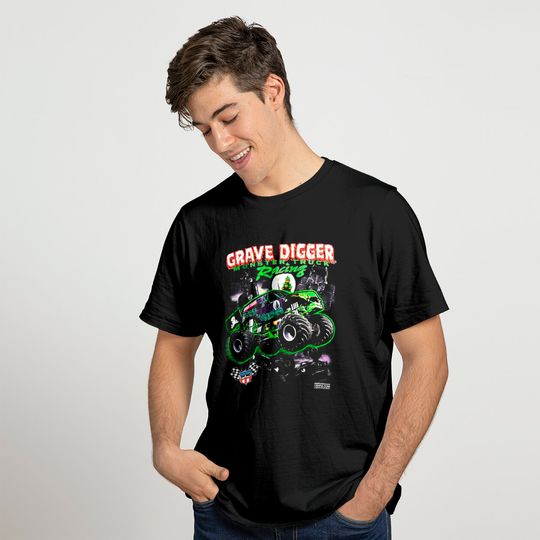 Vintage 1994 Grave Digger Monster Jam Trucks Shirt