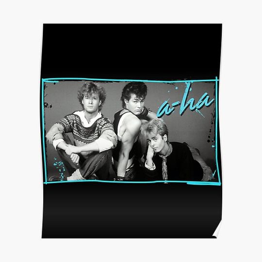 A-ha - Retro Premium Matte Vertical Poster