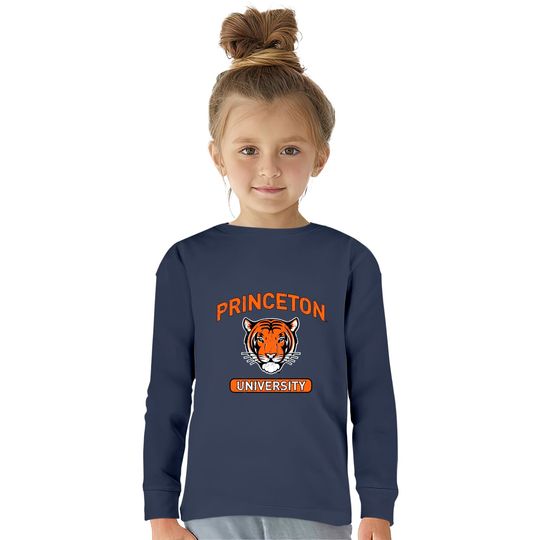 PRINCETON UNIVERSITY - Tigertown Distressed Unisex Kids Long Sleeve T-Shirts