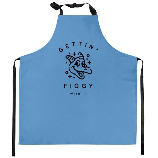 Gettin Figgy With It / Figment / Epcot / Disney Inspired Kitchen Aprons