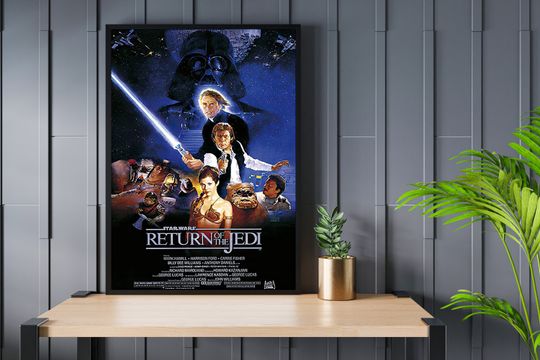 Return Of The Jedi Episode VI Minimalist Poster