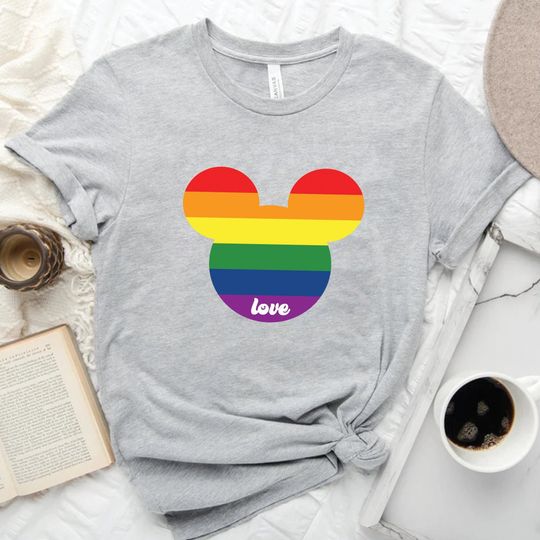 Rainbow Mickey Disney Shirt, Gay Pride Love Shirt, LGBTQ Shirt, Trans T Shirt, LGBT Gay Shirt