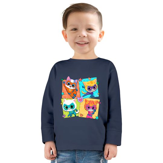 Disney Super Kitties Kids Long Sleeve T-Shirts