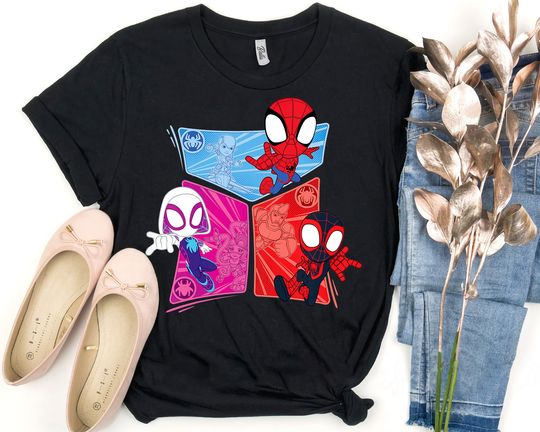 Marvel Spidey and His Amazing Friends Heroes and Foes T-Shirt