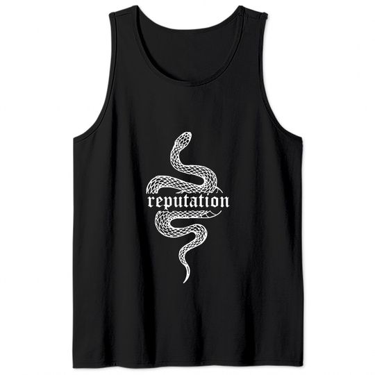 Reputation Snake Comfort Color Tank Tops