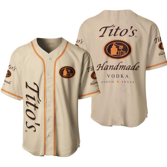 Titos Vodka Baseball Jersey, Jersey Lover Beer shirt, Titos Vodka Jersey Gift