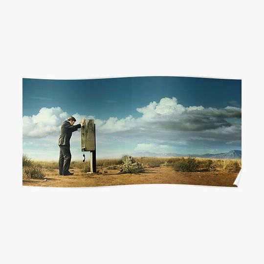 Better Call Saul Phone Box Premium Matte Vertical Poster