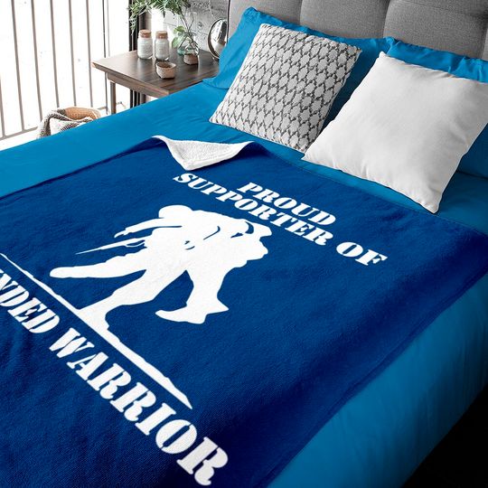 Discover Cool Wounded Warrior Project Print Design Mens Ideal Short Sleeve T T Baby Blankets