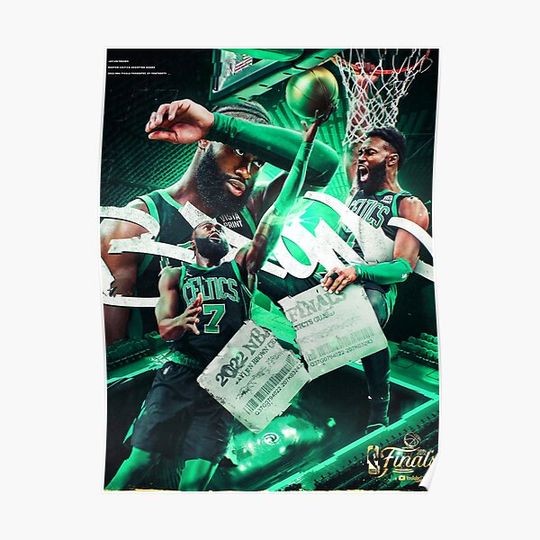 Jaylen Brown 7 Basketball Premium Matte Vertical Poster