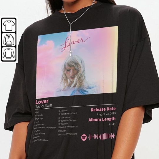 Discover Taylor Lover Album Shirt, Taylor Retro Vintage