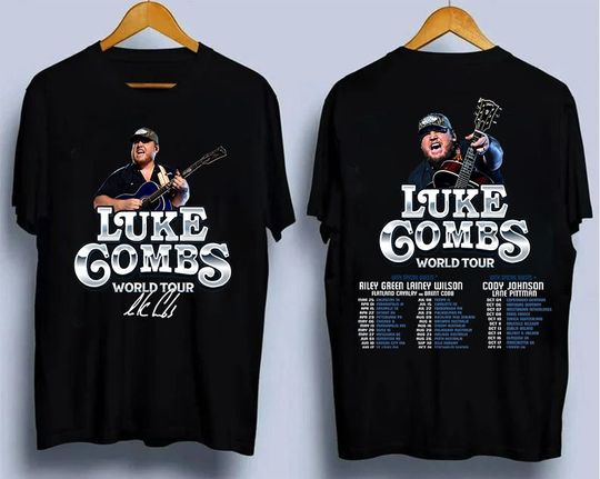 Vintage Combs World Tour 2023 Shirt, Cowboy Combs Shirt, Country Music Luke Tour 2023 Shirt