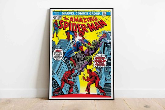 Discover The Amazing Spiderman #136 Comic Book Poster