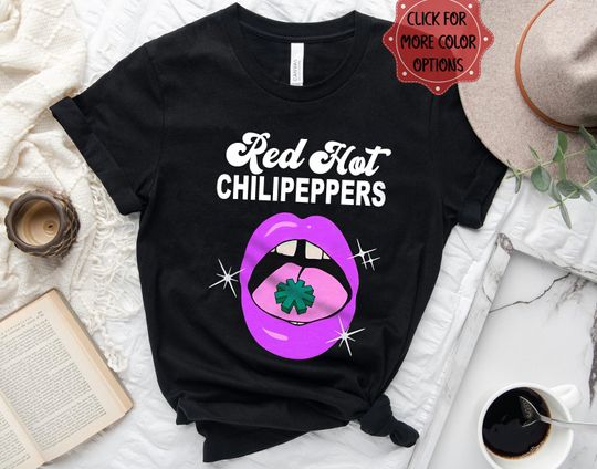 Sexy Lips Red Hot Chili Peppers Concert Shirt, The Chili Pepper 2023 Tour