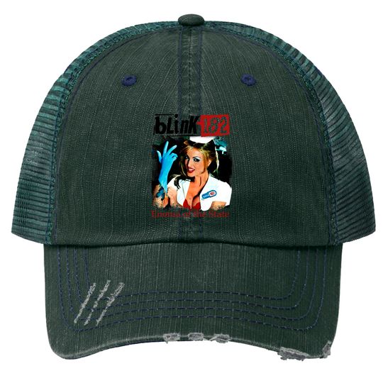 Vintage Blink Enema of the State Trucker Hats