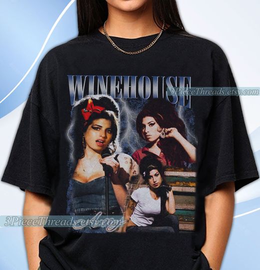 Amy winehouse Shirt, Amy winehouse T-shirt, Vintage Amy winehouse shirt,