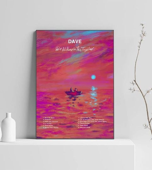 Discover Dave Poster We're All Alone In This Together Poster