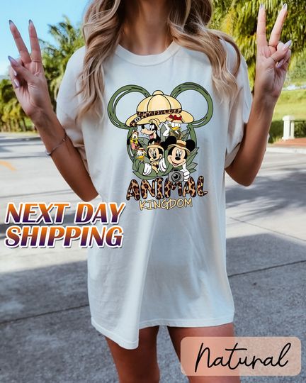 Disney Animal Kingdom Shirt, Custom Name Animal Kingdom T-Shirt