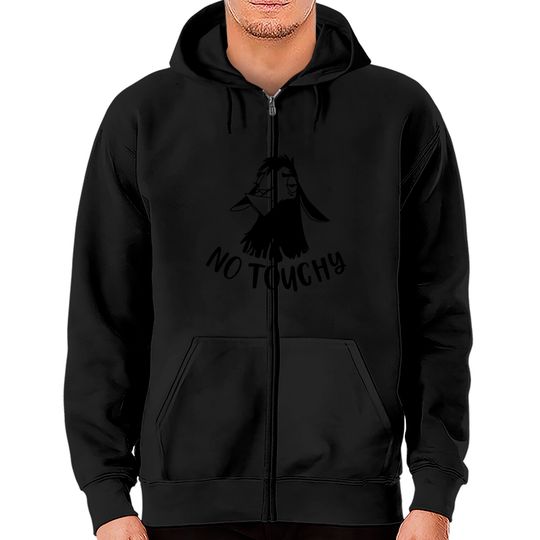 No Touchy, The Emperor's New Groove, Krock, Yzma, Kuzco, Disney Zip Hoodies