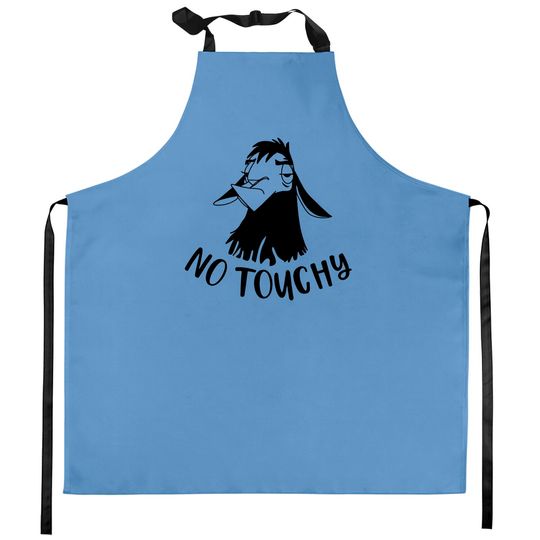 No Touchy, The Emperor's New Groove, Krock, Yzma, Kuzco, Disney Kitchen Aprons